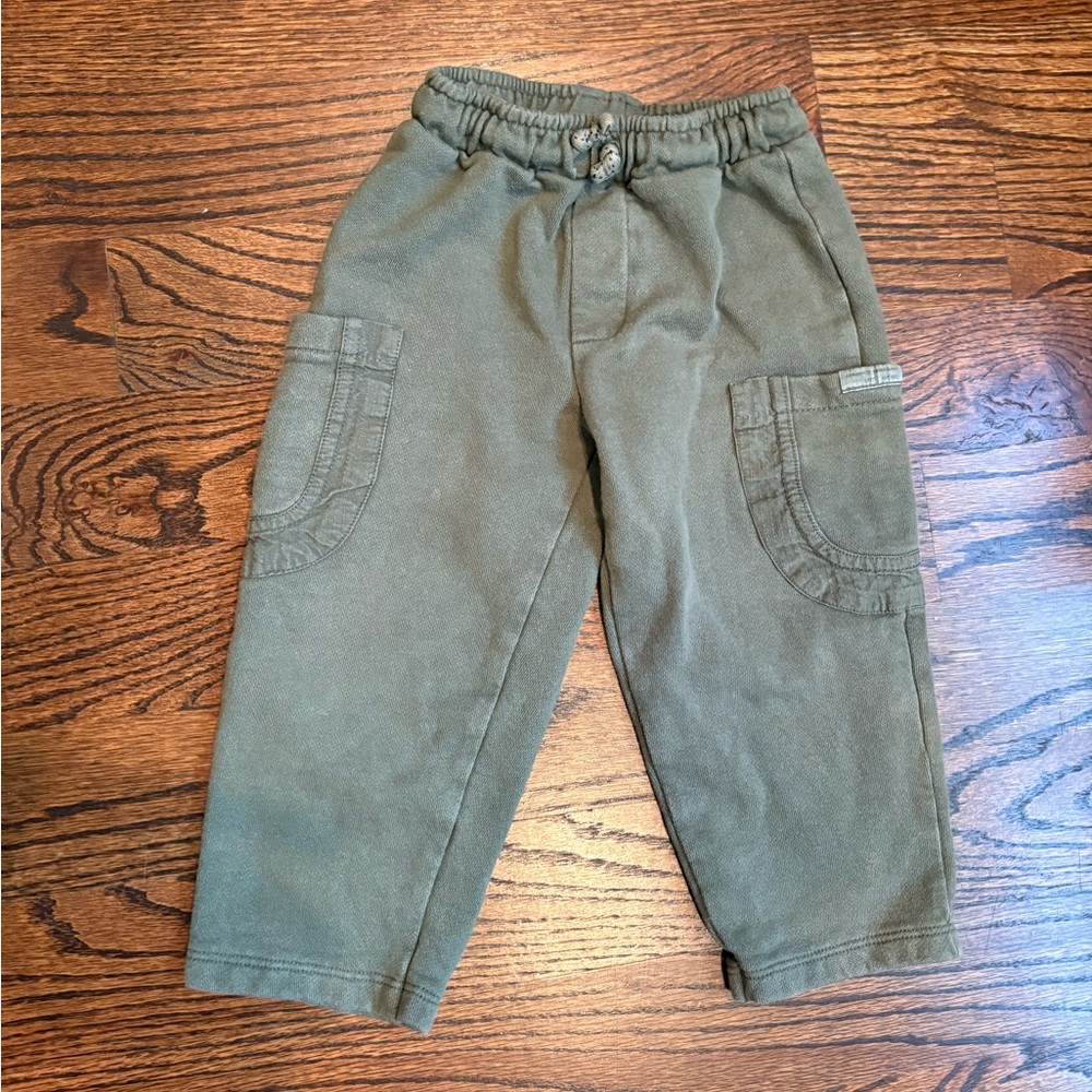 Zara Green Knit Pants
